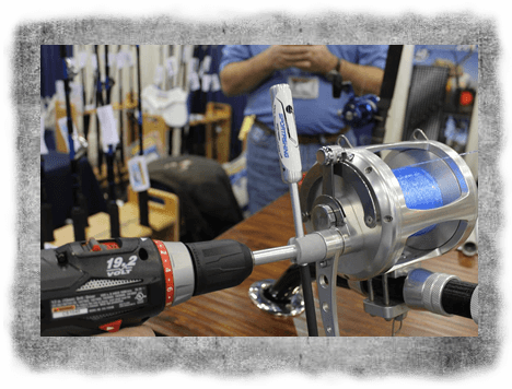 Spooled Up Tackle | Custom Auto Line Spooler | Speedy Crank